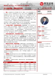 2021年报及2022年一季报点评:Q1业绩亮眼,储能业务可期