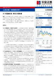 21年圆满收官 青花引领高增