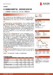 2022年一季报点评：生长激素维持高景气度，创新药梯队逐渐丰富