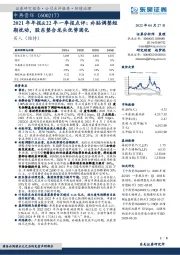 2021年年报&22年一季报点评:补贴调整短期扰动,股东整合龙头优势固化