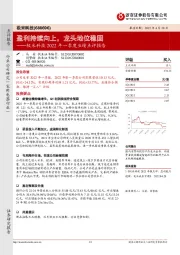 极米科技2022年一季度业绩点评报告:盈利持续向上,龙头地位稳固