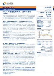 22Q1业绩受疫情扰动，全年仍看好