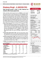 Solid  earnings  growth  in  4Q21  &  1Q22;  Historical  low valuation offers buying opportunity