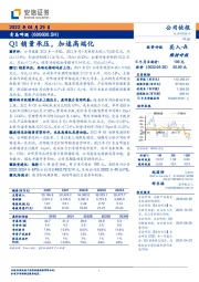 Q1销量承压，加速高端化