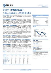 内销收入双位数增长，所得税率影响净利