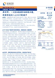 原材料、一次性减值影响短期业绩，经销渠道收入占比不断提升