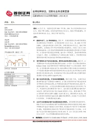 公司简评报告：业绩短期承压，国际化业务进展显著