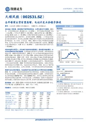 全年塔筒出货有望高增，电站开发业务稳步推进