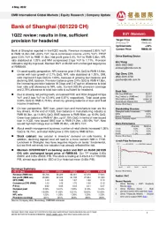 1Q22 review: results in line, sufficient provision for headwind