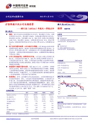 年报及一季报点评：扩张阵痛不改公司长期前景