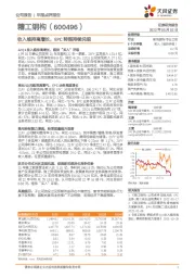 收入维持高增长，EPC转型持续兑现