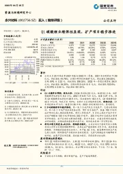 Q1碳酸锂业绩弹性显现,扩产项目稳步推进