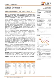 五粮液与系列酒双轮驱动，实现“十四五”规划开门红