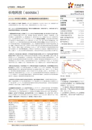 2022Q1净利润大幅增长，股权激励彰显长期发展信心