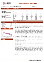 洋河股份:全国化进程顺利,渠道改革不断精进