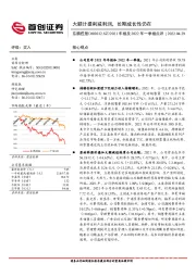 2021年报及2022年一季报点评:大额计提削减利润,长期成长性仍在