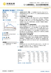 Q1业绩高增长，自主合资持续热销