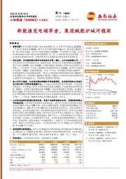 新能源发电领军者，集团赋能护城河稳固