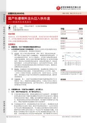 纳微科技深度报告：国产色谱填料龙头迈入快车道