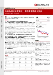 乐惠国际点评报告：自有品牌进驻麦德龙，商超渠道再获大突破