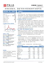 收购欣源股份，推进“绿电+新型碳材料”战略布局