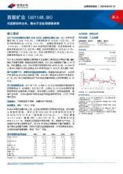 巩固铜铅锌业务,整合开发盐湖锂镁资源