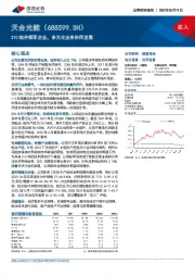 210组件领军企业，多元化业务协同发展