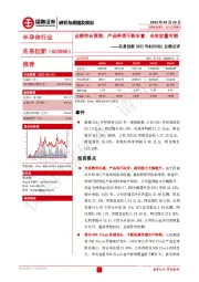 兆易创新2021年&2022Q1业绩点评：业绩符合预期，产品种类不断丰富，未来放量可期