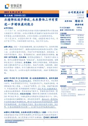 业绩弹性逐步释放,未来整体上市有望进一步增强盈利能力