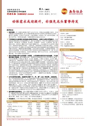 动保需求或迎提升,非强免龙头蓄势待发