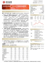 主业增长强劲,成本压力影响利润表现