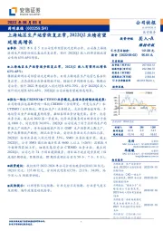 上海地区生产运营恢复正常，2022Q2业绩有望延续高增长