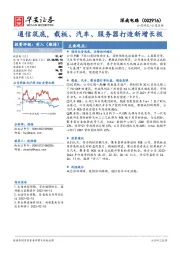 通信筑底,载板、汽车、服务器打造新增长极