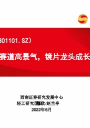 离焦镜赛道高景气,镜片龙头成长可期