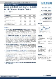 2022H1归母净利润6.65亿元-7.15亿元超预期，培育钻石和工业金刚石产销两旺