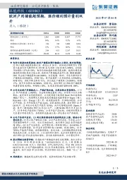 欧洲户用储能超预期,涨价顺利预计量利双升