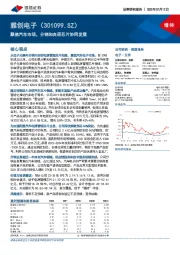 聚焦汽车市场，分销和自研芯片协同发展