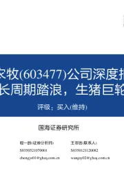 公司深度报告：高成长周期踏浪，生猪巨轮启航
