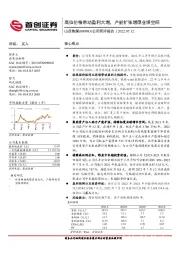 公司简评报告:高位价格带动盈利大增,产能扩张增厚业绩空间