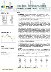 公司业绩预告点评：以增长破疑虑，期待非定型产品持续放量