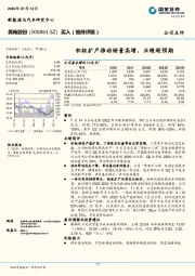 积极扩产推动销量高增,业绩超预期