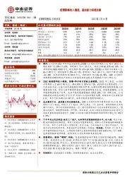 疫情影响收入增速,盈利能力持续改善