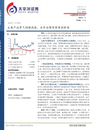 主要产品景气持续高涨，全年业绩有望再创新高