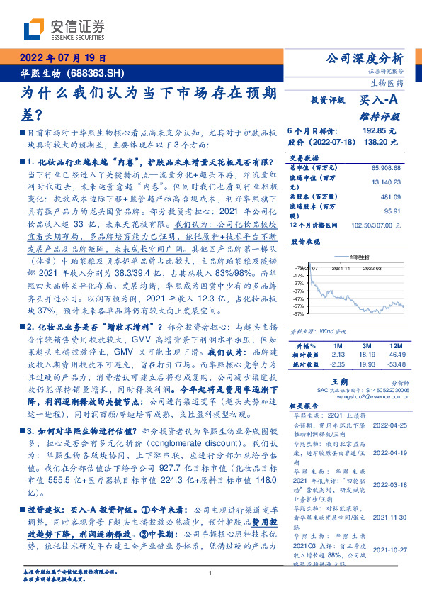 为什么我们认为当下市场存在预期差？