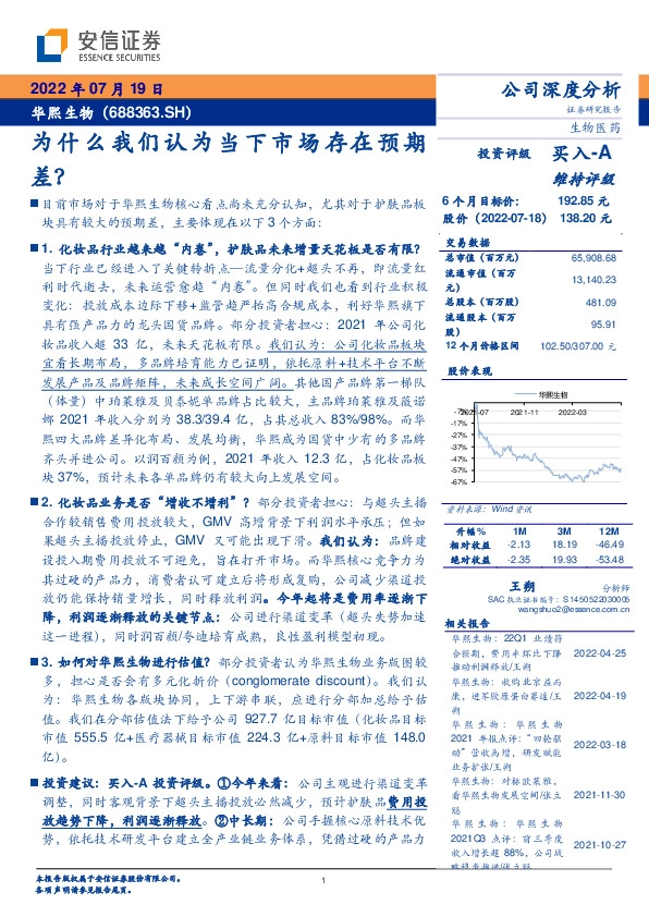 为什么我们认为当下市场存在预期差？