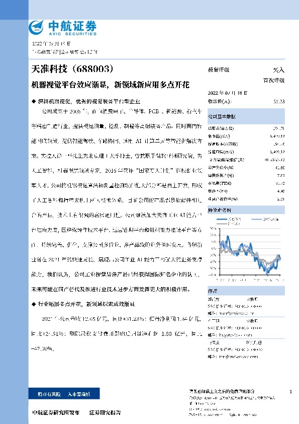 机器视觉平台效应渐显，新领域新应用多点开花