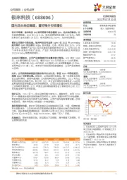 国内龙头地位稳固，看好海外市场增长