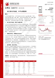 助力海内外抗疫，半年业绩亮眼