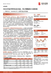 投资价值分析报告:内生与外延并举夯实龙头地位,母公司赋能助力长期发展