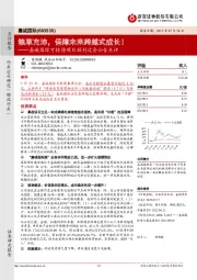 嘉诚国际可转债项目顺利过会公告点评：粮草充沛，保障未来跨越式成长！